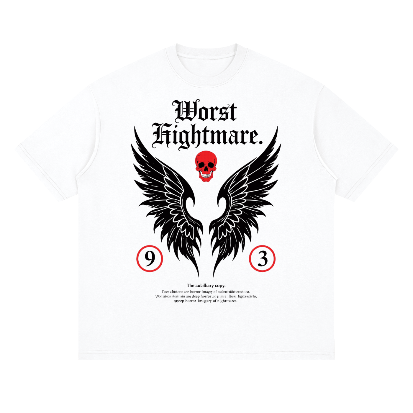 Streetwear Loose Drop Shoulder T-Shirt