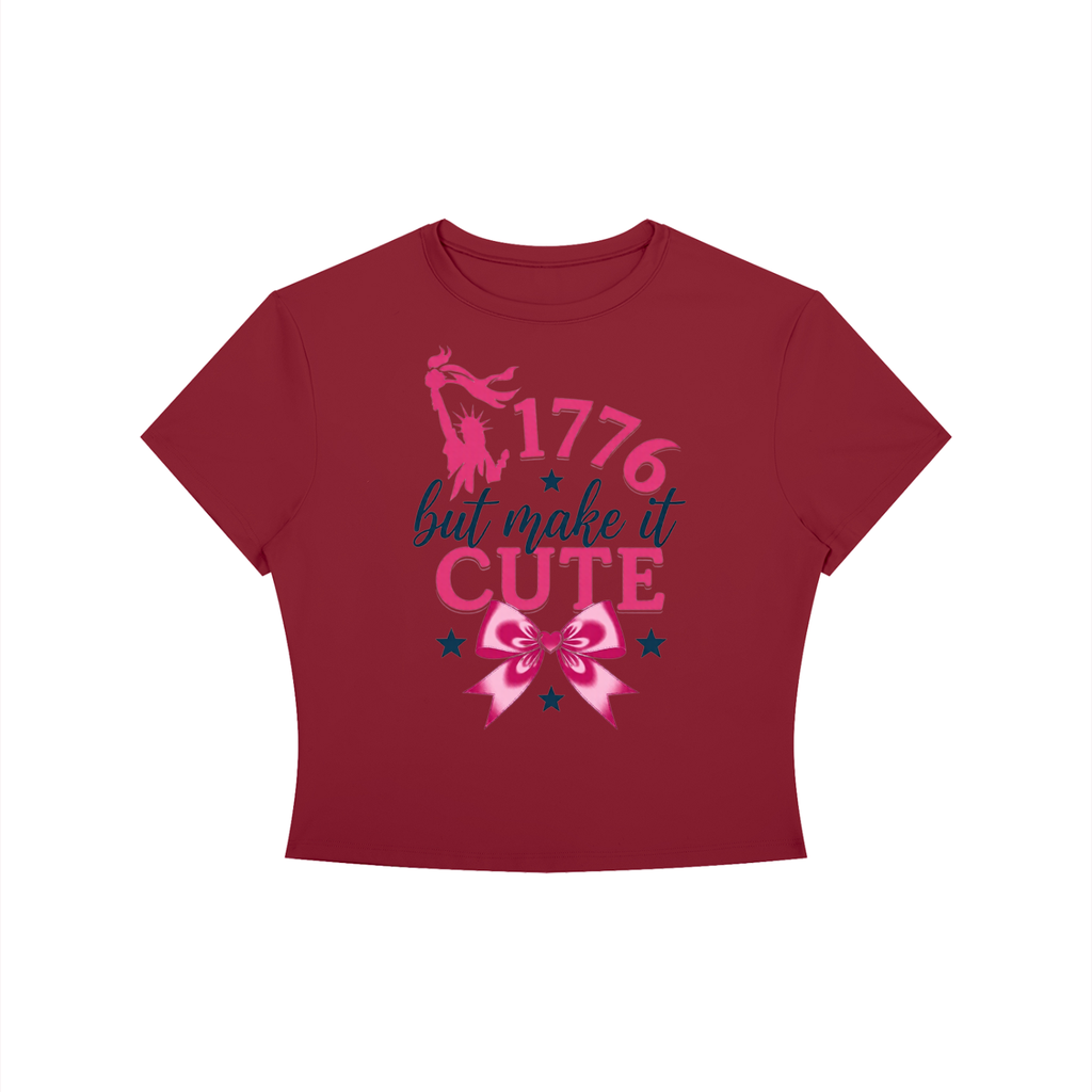 Women's Crewneck Crop T-Shirt
