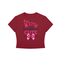 Women's Crewneck Crop T-Shirt