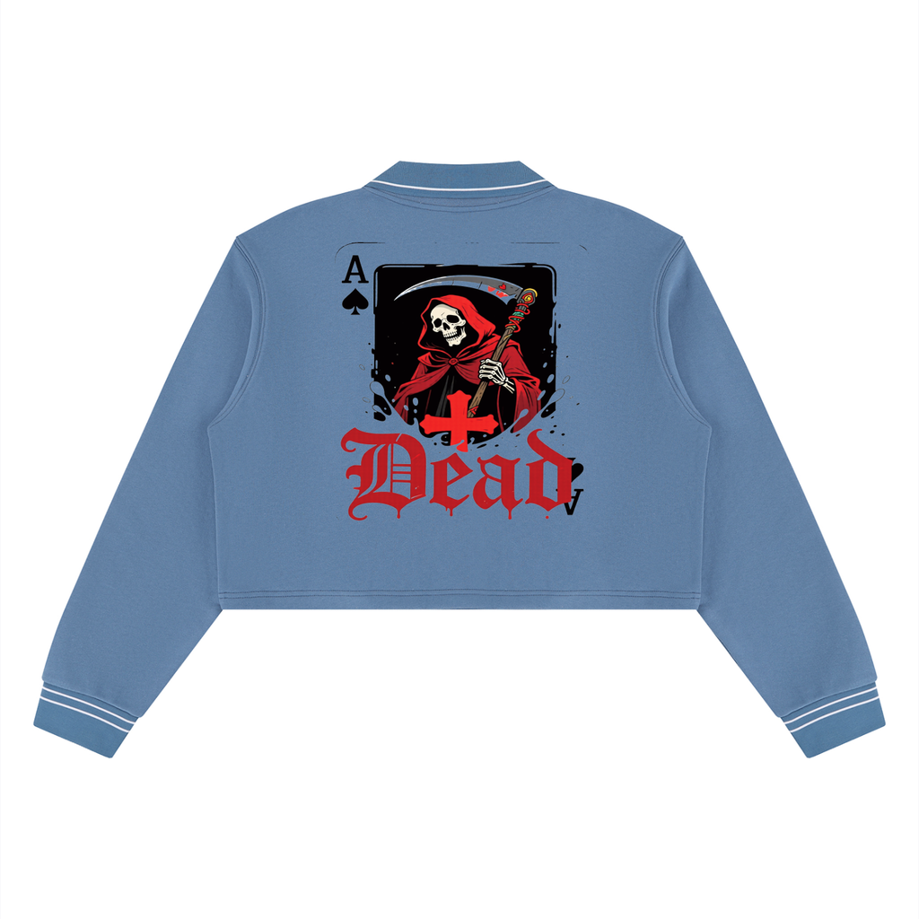 Women’s Crop Collared Sweatshirt